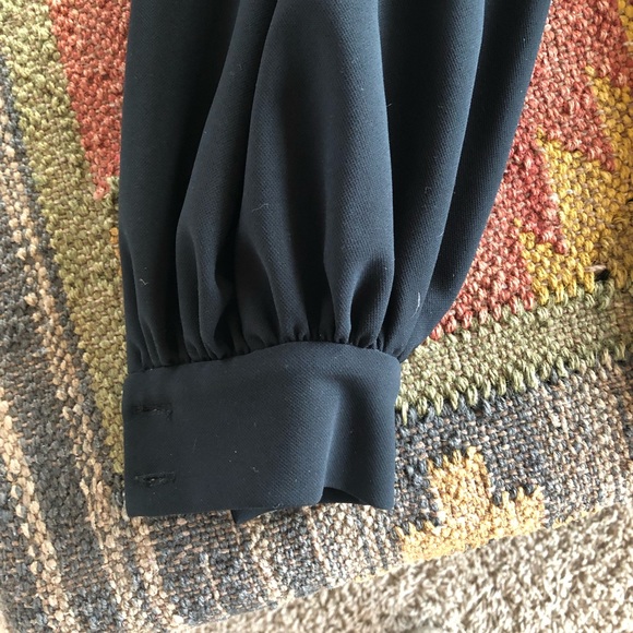 Alexis Black Lace/Crepe Romper XS - Picture 4 of 7